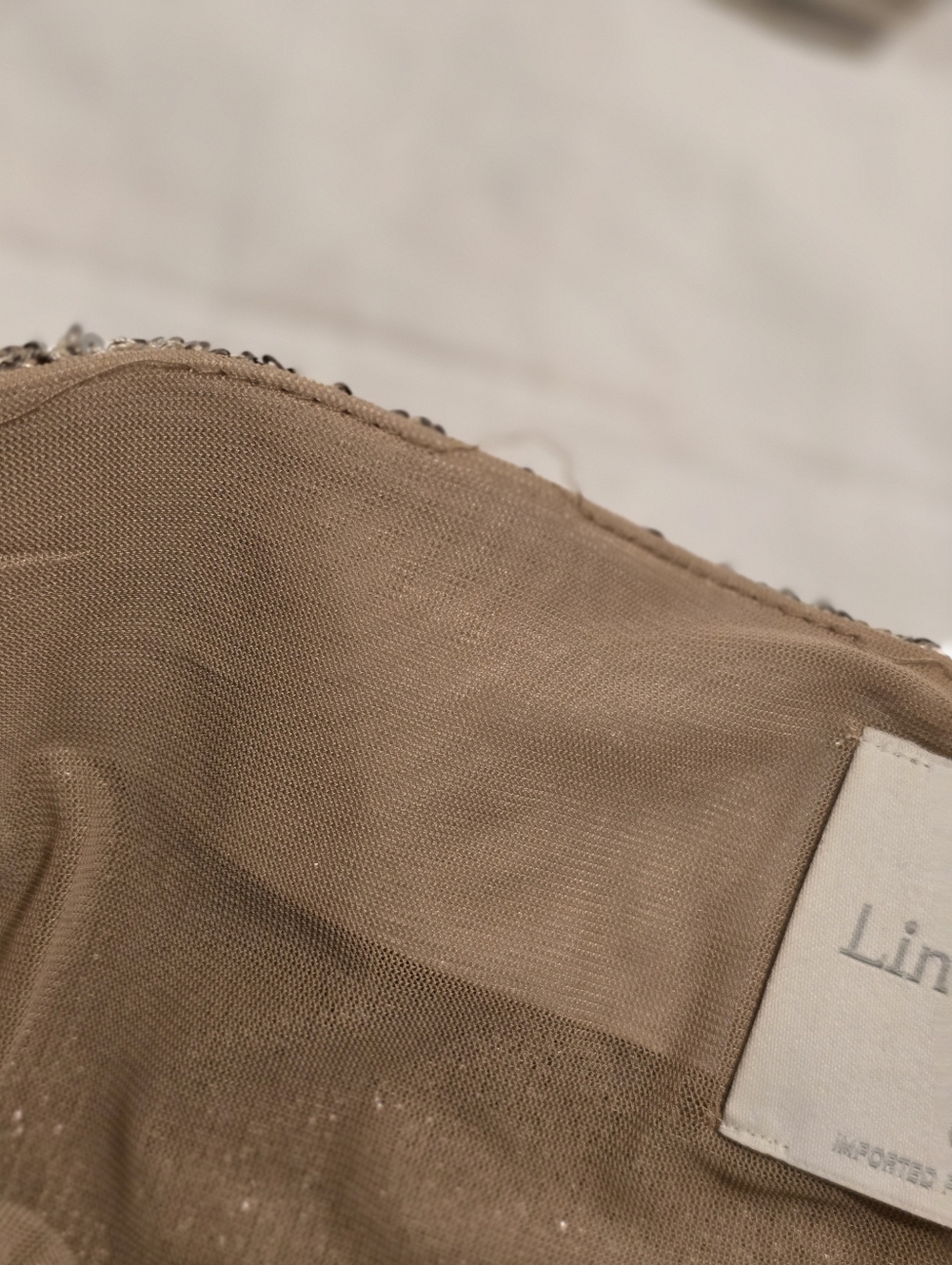 Line & Dot Goldie Silver Sequin Mermaid Tulip Maxi Skirt size Medium - Picture 9 of 16